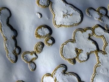 HiRISE Snow image