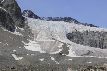 The Gulkana glacier in Alaska, photo credit: Dr. Ulyana