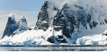 Polar ice in Antarctica